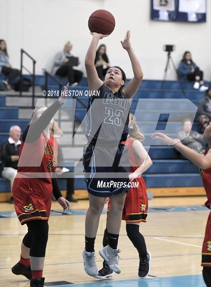 Thumbnail 2 in Mission Viejo vs Corona del Mar (CdM Tip Off Tournament) photogallery.