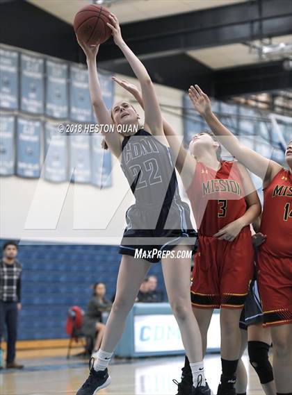 Thumbnail 2 in Mission Viejo vs Corona del Mar (CdM Tip Off Tournament) photogallery.