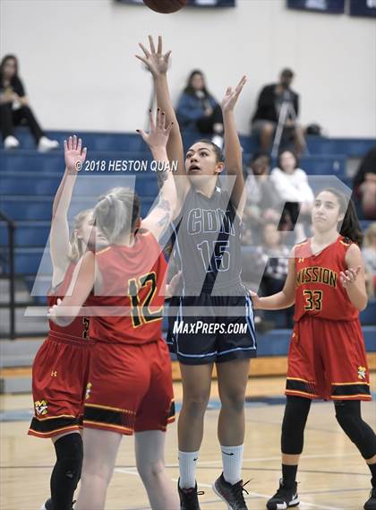 Thumbnail 1 in Mission Viejo vs Corona del Mar (CdM Tip Off Tournament) photogallery.