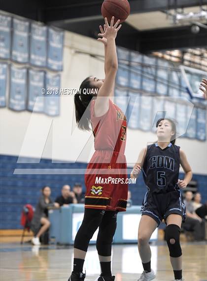 Thumbnail 1 in Mission Viejo vs Corona del Mar (CdM Tip Off Tournament) photogallery.