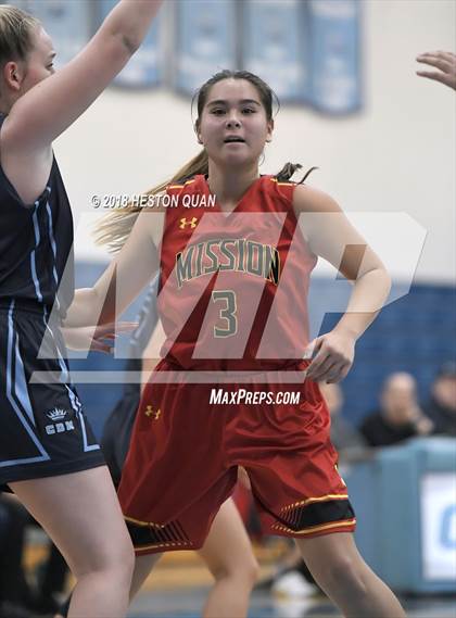 Thumbnail 1 in Mission Viejo vs Corona del Mar (CdM Tip Off Tournament) photogallery.