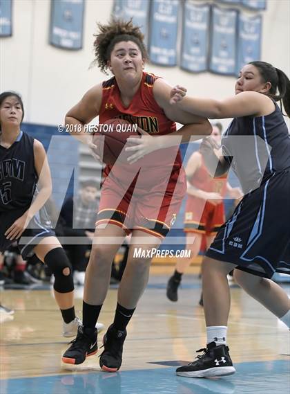 Thumbnail 2 in Mission Viejo vs Corona del Mar (CdM Tip Off Tournament) photogallery.