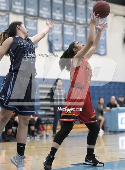 Thumbnail 2 in Mission Viejo vs Corona del Mar (CdM Tip Off Tournament) photogallery.