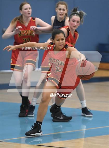 Thumbnail 1 in Mission Viejo vs Corona del Mar (CdM Tip Off Tournament) photogallery.