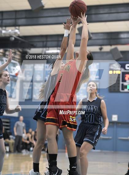 Thumbnail 3 in Mission Viejo vs Corona del Mar (CdM Tip Off Tournament) photogallery.