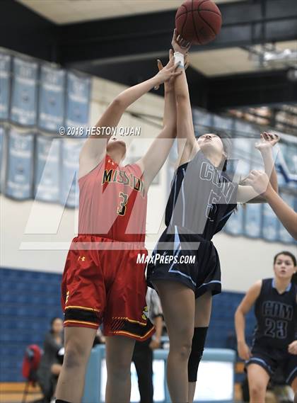Thumbnail 1 in Mission Viejo vs Corona del Mar (CdM Tip Off Tournament) photogallery.