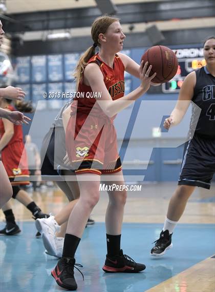 Thumbnail 1 in Mission Viejo vs Corona del Mar (CdM Tip Off Tournament) photogallery.