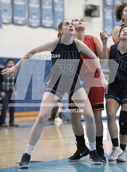Thumbnail 1 in Mission Viejo vs Corona del Mar (CdM Tip Off Tournament) photogallery.