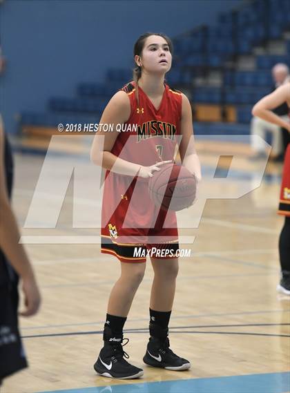 Thumbnail 1 in Mission Viejo vs Corona del Mar (CdM Tip Off Tournament) photogallery.
