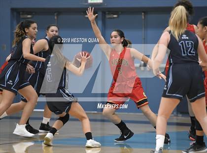 Thumbnail 1 in Mission Viejo vs Corona del Mar (CdM Tip Off Tournament) photogallery.