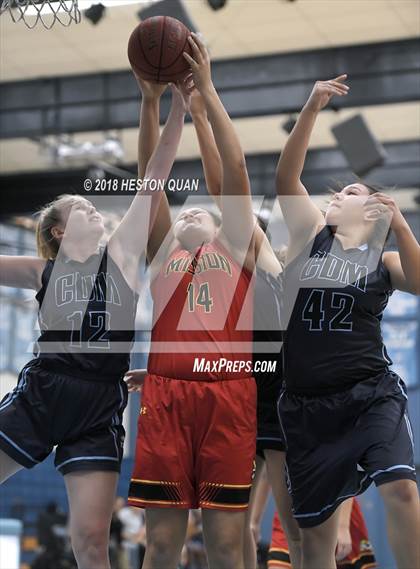 Thumbnail 3 in Mission Viejo vs Corona del Mar (CdM Tip Off Tournament) photogallery.