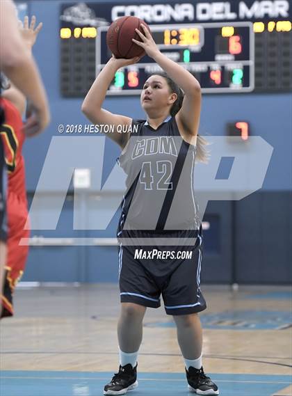 Thumbnail 2 in Mission Viejo vs Corona del Mar (CdM Tip Off Tournament) photogallery.