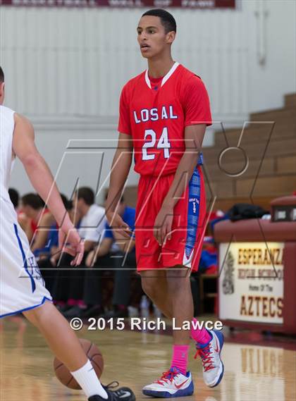 Thumbnail 3 in Los Alamitos @ Jordan (Esperanza - Canyon Tip Off Classic) photogallery.