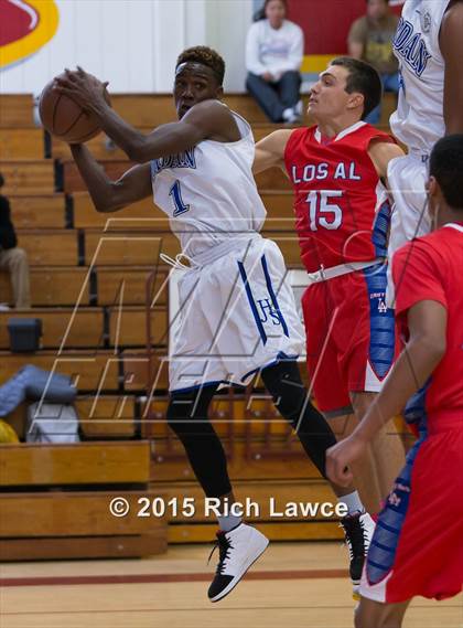 Thumbnail 1 in Los Alamitos @ Jordan (Esperanza - Canyon Tip Off Classic) photogallery.