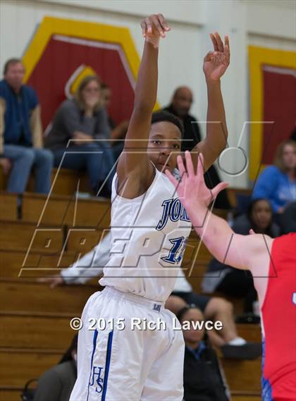 Thumbnail 1 in Los Alamitos @ Jordan (Esperanza - Canyon Tip Off Classic) photogallery.