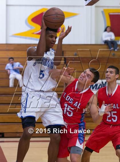 Thumbnail 2 in Los Alamitos @ Jordan (Esperanza - Canyon Tip Off Classic) photogallery.