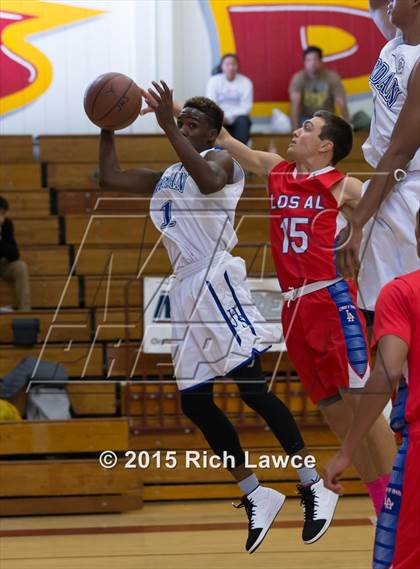 Thumbnail 3 in Los Alamitos @ Jordan (Esperanza - Canyon Tip Off Classic) photogallery.