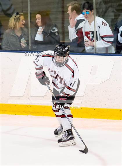 Thumbnail 2 in Albany Academy vs. Avon Old Farms (NESPAC Large Division Final) photogallery.