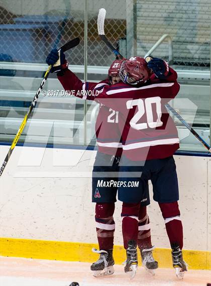 Thumbnail 3 in Albany Academy vs. Avon Old Farms (NESPAC Large Division Final) photogallery.