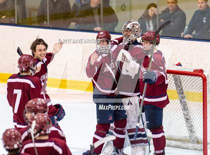 Thumbnail 3 in Albany Academy vs. Avon Old Farms (NESPAC Large Division Final) photogallery.
