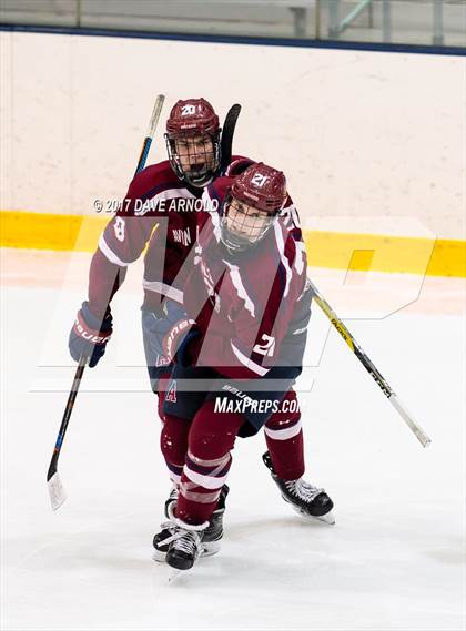 Thumbnail 3 in Albany Academy vs. Avon Old Farms (NESPAC Large Division Final) photogallery.