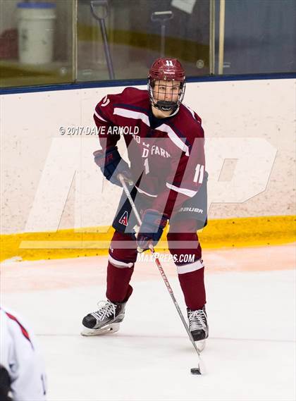 Thumbnail 1 in Albany Academy vs. Avon Old Farms (NESPAC Large Division Final) photogallery.