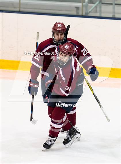Thumbnail 2 in Albany Academy vs. Avon Old Farms (NESPAC Large Division Final) photogallery.