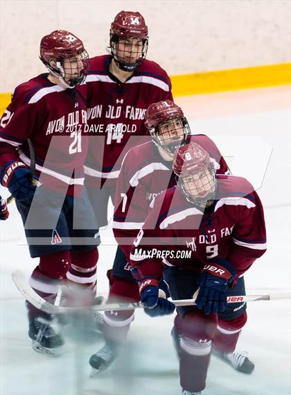 Thumbnail 3 in Albany Academy vs. Avon Old Farms (NESPAC Large Division Final) photogallery.