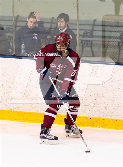 Thumbnail 3 in Albany Academy vs. Avon Old Farms (NESPAC Large Division Final) photogallery.