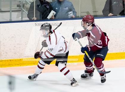 Thumbnail 2 in Albany Academy vs. Avon Old Farms (NESPAC Large Division Final) photogallery.