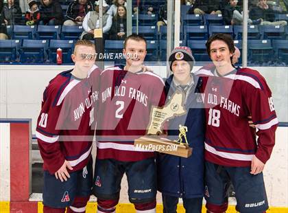Thumbnail 3 in Albany Academy vs. Avon Old Farms (NESPAC Large Division Final) photogallery.