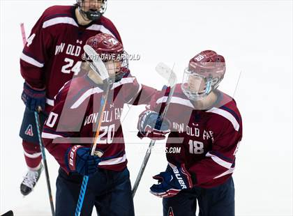 Thumbnail 1 in Albany Academy vs. Avon Old Farms (NESPAC Large Division Final) photogallery.