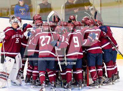 Thumbnail 1 in Albany Academy vs. Avon Old Farms (NESPAC Large Division Final) photogallery.