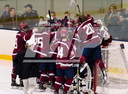 Thumbnail 1 in Albany Academy vs. Avon Old Farms (NESPAC Large Division Final) photogallery.