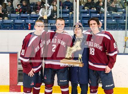Thumbnail 1 in Albany Academy vs. Avon Old Farms (NESPAC Large Division Final) photogallery.