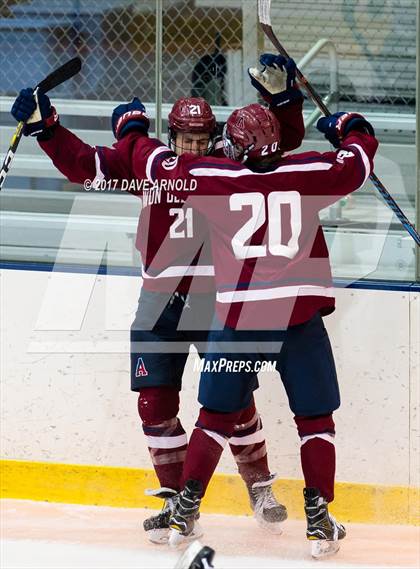 Thumbnail 2 in Albany Academy vs. Avon Old Farms (NESPAC Large Division Final) photogallery.