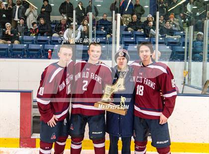 Thumbnail 1 in Albany Academy vs. Avon Old Farms (NESPAC Large Division Final) photogallery.