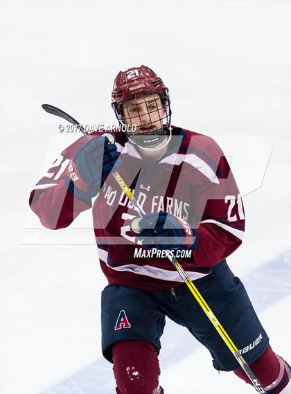 Thumbnail 2 in Albany Academy vs. Avon Old Farms (NESPAC Large Division Final) photogallery.