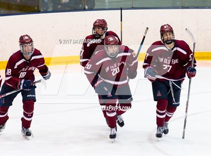 Thumbnail 1 in Albany Academy vs. Avon Old Farms (NESPAC Large Division Final) photogallery.