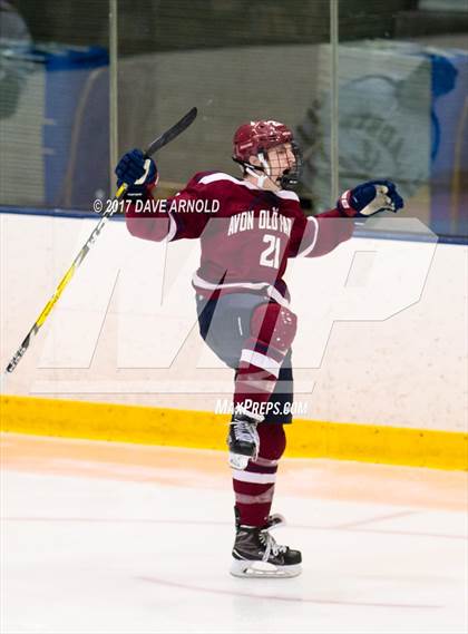 Thumbnail 3 in Albany Academy vs. Avon Old Farms (NESPAC Large Division Final) photogallery.