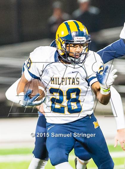 Thumbnail 3 in Bellarmine College Prep vs. Milpitas (CIF CCS Open D1 Final) photogallery.