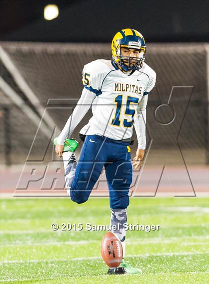 Thumbnail 2 in Bellarmine College Prep vs. Milpitas (CIF CCS Open D1 Final) photogallery.