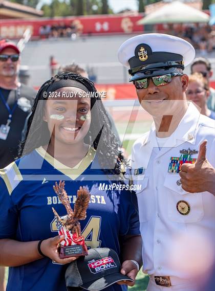 Thumbnail 2 in Bonita Vista vs. Classical Academy (The Honor Bowl) photogallery.