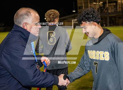 Thumbnail 3 in Southwestern Randolph vs. Clinton (NCHSAA 2A Final - Awards) photogallery.