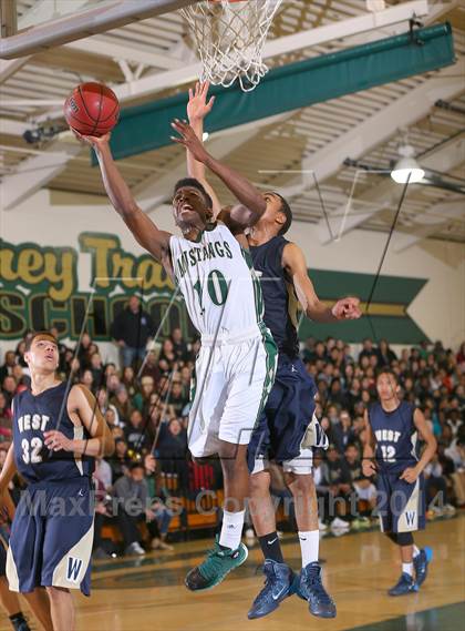 Thumbnail 2 in Monterey Trail vs. West (CIF SJS D1 Playoffs) photogallery.