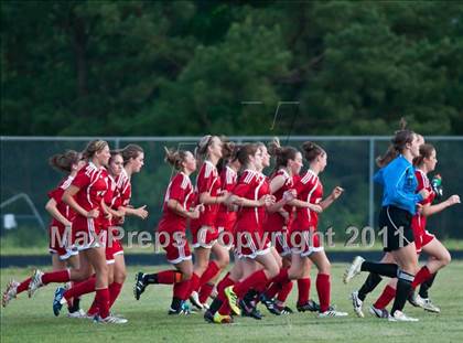 Thumbnail 3 in New Bern @ Leesville Road (NCHSAA 4A East Final) photogallery.