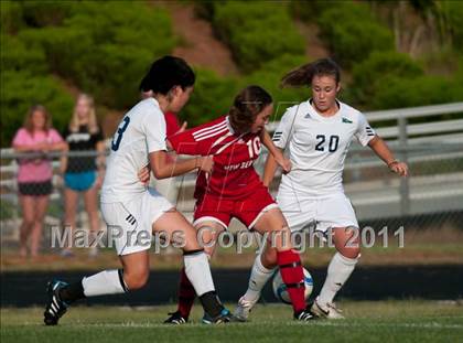 Thumbnail 3 in New Bern @ Leesville Road (NCHSAA 4A East Final) photogallery.
