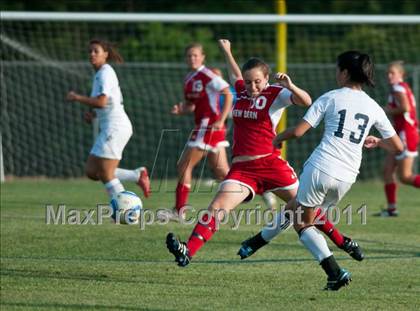 Thumbnail 3 in New Bern @ Leesville Road (NCHSAA 4A East Final) photogallery.