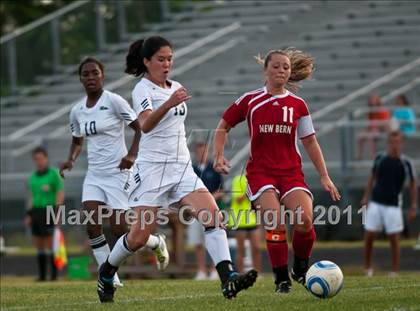 Thumbnail 1 in New Bern @ Leesville Road (NCHSAA 4A East Final) photogallery.