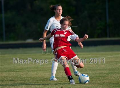 Thumbnail 1 in New Bern @ Leesville Road (NCHSAA 4A East Final) photogallery.
